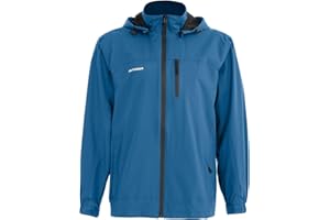 Halfword Wiatroszczelne kurtki męskie wiatrówka softshell kieszenie zapinane na zamek błyskawiczny odpinany kaptur outdoorowe wędrówki lekkie wodoodporne