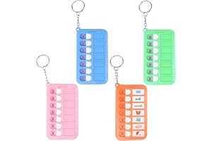 OUDQFCJ To Do List Planner Rimovibile e Riutilizzabile Per Routine Bambini Tabella Routine Quotidiana Per Organizzazione Attività Giornaliera To Do List Per Pianificazione Educativa e Famigliare 4Pcs