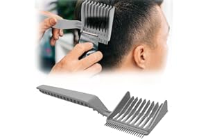 IOURVYA Pettine Candeggina per Styling dei Capelli da Uomo, Posizionamento Curva, Strumento Professionale，Unisex