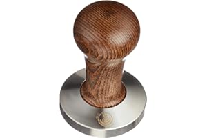 italparts Via Crema Tamper Made in Italy by Motta (54 mm, Brown)