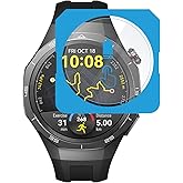 Teknoft Huawei Watch GT5 Pro 46mm i&ccedil;in 2'li Paket (2 Adet) Kolay Kurulum Otomatik Hizalama Aparatlı Şeffaf 9H Sertliğinde Ger