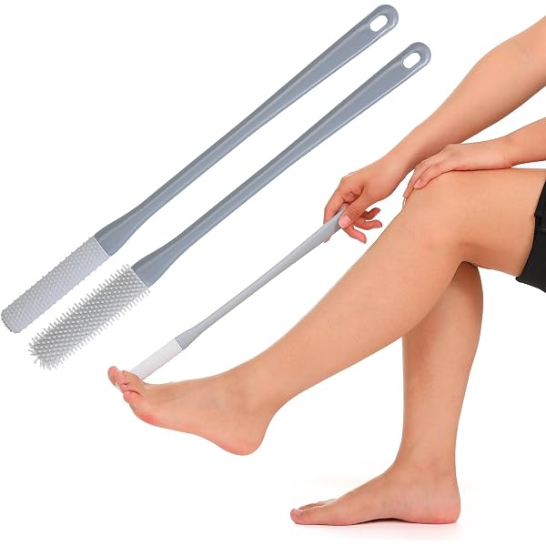 Duschbürste Mit Langem Griff – Rückenmassage & Hautpeeling Für Bad & Dusche