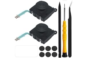 ZHUROUPU 2-pak 3D Rocker analogowy przycisk joysticka Thumbstick Wymiana Joystick Control Pad Stick Button część do Sony PS Vita PCH-2000 PSV 2000 PS Vita 2000 2001 czarny