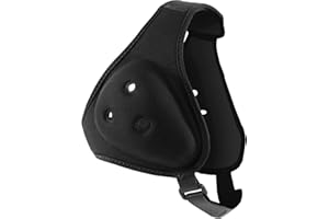 SOO Wrestling Ear Guard MMA Grappling Cauliflower Protection Helmet BJJ Headgear, Black, L