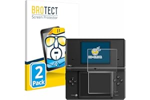 brotect Pellicola Protettiva per Nintendo DSi Protezione Schermo (2 Pezzi) [Trasparente, Anti-Impronte]