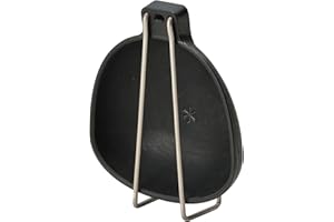 Snow Peak Folding Nylon Cooking Ladle for Camping/Hiking, Black