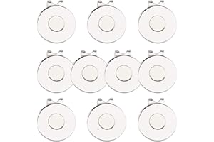 ESHAN Clips magnéticos para Sombrero de Golf, Paquete de 10 marcadores de Pelota de Golf, para Hombres y Mujeres, Regalos de Golfista, Golf y Deportes, Accesorios para Guantes de Golf, Gorros, Gorras