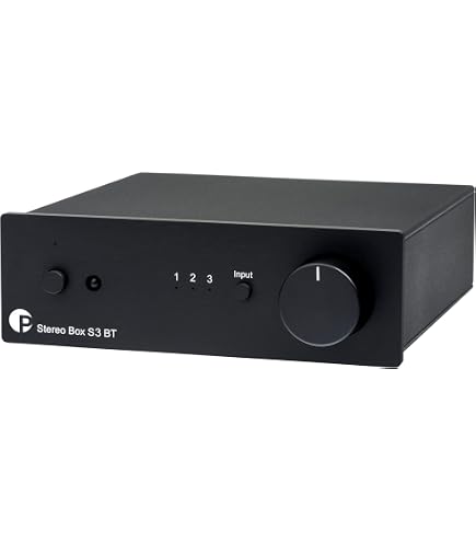 Pro-Ject Amp Box RS Schwarz - Highend-Endstufe Mit Röhrenpuffer & PWM-Technik