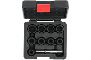 GEDORE R68003010 red Spiralnutausdreher Satz 10teilig 12,5 mm (1/2') 44488 mm