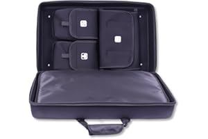 Protekt Bag for Pioneer DDJ-FLX4 with Internal Pockets BFLX4IP DJ Hard Carry Bag for Pioneer DJ Controller, Pockets for Laptop, Headphones, Cables