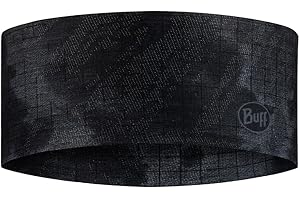 BUFF®| Cinta CoolNet UV® Wide Hombre Mujer Adulto Comoda, Proteccion UPF50, Deporte, Elastica, Material Reciclado, Calidad, Talla Única, Gris