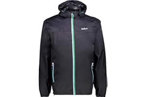 CMP Giacca Pioggia in Poliestere Antistrappo da Uomo
