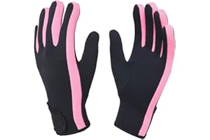 JINGUOSICHENG 3mm Wetsuit Gloves Neoprene Diving Gloves Anti-Slip Thermal Swim Gloves Elastic Five Fingers Diving Gloves Quick Dry Scuba Diving Gloves for Men Women Snorkeling Swimming Surfing Sailing Kayaking