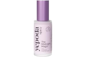 Yepoda The Midnight Magic, Mascarilla de noche hidratante y rejuvenecedora, fórmula nutritiva de centella asiática y lavanda, Crema hidratante de noche coreana vegana para todo tipo de pieles, 50 ml