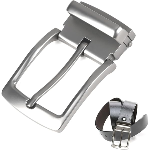 Fibbia Cintura Regolabile 38mm Unisex - Ricambio Per Cinture Eleganti E Casual, Per Uomo E Donna - Foto 7