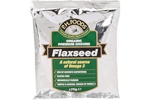 OKOIUM Prewetts Organic Premium Ground Flaxseed - 175G (Pack of 1)