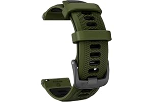 ISABAKE 22mm Pasek do Forerunner 255 Music/Forerunner 265, Silikonowy Pasek z Szybkozłączką do Garmin Venu 2/Vivoactive 4/Samsung Galaxy Watch 3 45 mm