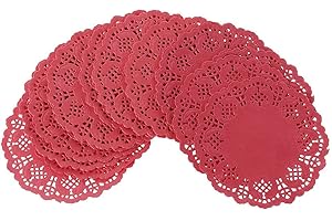 SUCHUANGUANG, esteras de Papel de Encaje de Colores, Posavasos, manteles Individuales, Eventos de Boda, Mesa de Fiesta, Papel de Regalo, tapete Rojo