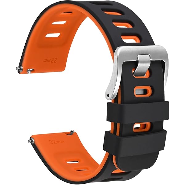Siliconen Horlogeband QUARKZMAN je, Snelsluiting, Zacht, Waterdicht, Voor Dames En Heren, Reservearmband, Zwart, Rood, 20mm, Riem Horlogebandjes 20mm
