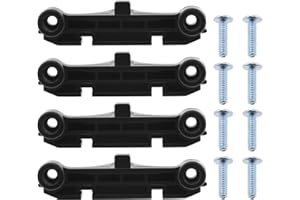 4pcs AM4 CPU Support de Dissipateur Thermique AMD CPU Fan Support Base avec 8pcs Vis de Montage Composants de Remplacement d'