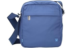 Roncato Street Borsa Messenger, 25 cm, Blu (Azul)
