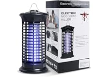 Eesyy Electric Mosquito Killer, Powerful Insect Killer, Mosquito Zappers, Mosquito Trap with Electronic UV Lamp for Home, Bed