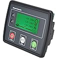 VINGVO Generator Control Module Panel, LCD Display Alarm Indication DSE4520 Fault Check Self-Starting Genset Controller for 3 Phase Mains Detection for EFI Engine