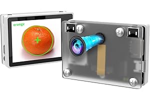 Yahboom Module de capteur de Vision K210 AI Smart Camera pour Arduino Raspberry Pi Micro:bit, Code Open Source, Face|QR|Objet|Couleur|Reconnaissance de Panneaux Routiers, détection de fonctionnalités