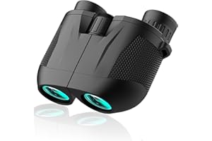 Ant Warrior Binocolo 10x25, Binocolo Professionale, con Prisma BaK4 e Lente FMC, Alta potenza Binocolos Compatto,per Birdwatching, Escursionismo, Caccia, Visite, Teatro