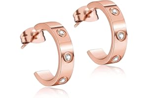 OWSEN Pendientes delgados de acupresión, aretes de desintoxicación de magneterapia de acupresión Dorina, aretes de desintoxicación de magneoterapia de acupresión, aretes de drenaje linfático para mujer,