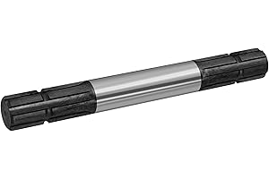 ‎WILTEC Wiltec Zapfwellen Keilwelle B2 300 mm Vielkeilwelle für PTO-Shaft mit 1 3/8" Z6 6 Zähne Traktor Anbaugerät