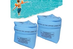 INELIHOO Aufblasbare Schwimmflügel für Kinder, Auftriebshilfe, für Babys, Armbänder, Schwimmbad, Schwimmen, Schwimmhilfe, Baby, für Kinder, 1 – 6 Jahre