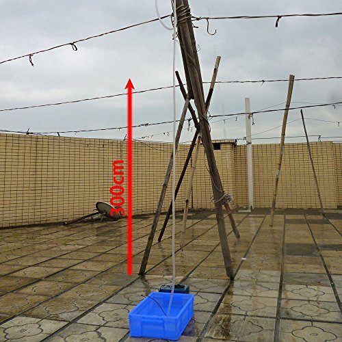 Anself Bürstenlose Wasserpumpe Teichpumpe für Brunnen Aquarium und Modellbau 240L / H Auftrieb 300cm DC12V 4.5W - 4