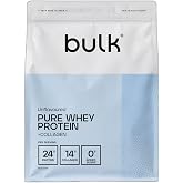 Bulk Pure Whey Protein + Collagen, Unflavored, 900g | Up to 23g Protein, 14g Collagen, No Added Sugars, Promotes Muscle Growt