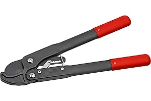 Meister Nożyce do gałęzi z ostrzem kowadła – funkcja zapadkowa – powłoka zapobiegająca przywieraniu – nadaje się do suchych i martwego drewna/sekator do drzew/nożyce do przycinania gałęzi/nożyce