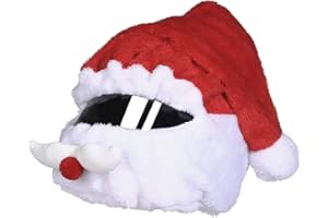 Greoer Santa Claus Helmet Cover - Personalized Christmas Motorcycle Gear