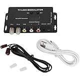 Modulator TM70 UHF TV LINK Modulator AV to RF Converter IR Extender with Channel Display