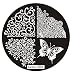 Koly® Nail Art DIY Derocation Image Stamp Stamping Plates Manicure Template