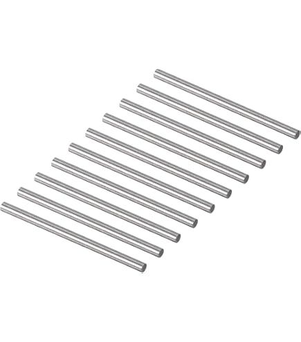 Pasadores Cilíndricos De Acero Inoxidable 304 - 2 Piezas M8 X 90mm Para Estanterías, Muebles Y Proyectos DIY