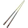 JBB Billiards Snooker & Pool Cue Sticks - 9mm || Flaming Black || (Set of 2 Pcs)