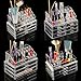 MultiWare Make Up Box Transparent Cosmetic Organizer Acrylic 2 Drawer Style B