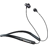 CrossBeats Shuffl AI ANC Neckband Bluetooth Headphones Dual Device Pairing | AI ENC mic | 120Hrs Playback| | Type-c Wireless 