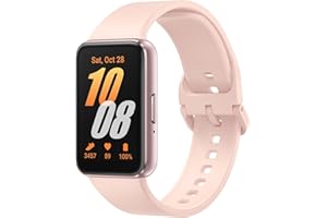 Samsung Galaxy Fit3 Smartwatch, Fitness-Uhr als Fitness Tracker und Aktivitätstracker, Pink Gold, Inkl. 36 Monate Herstellergarantie [Exklusiv bei Amazon]