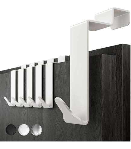 Ideen mit Herz Decoratieve raam- en deurhaken | Design 3 | 13,4 cm x 4 cm x 4,5 cm | crème | 2 stuks