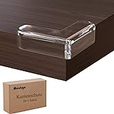 Meekye 20 x Corner Protectors for Babies Furniture, Baby Corner Protectors Transparent Drawers with Adhesive, Furniture Prote