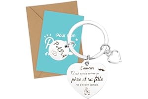 OZOSHINE Porte-Clés Cadeau Fete Des Meres Cadeau Maman Cadeau Fete Des Peres Cadeau Papa Mamie Papy Papi Marraine Parrain Cadeau Maitresse Cadeau Anniversaire Homme Retraite Remerciement