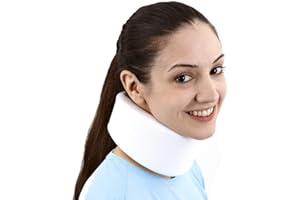 PhysioRoom Neck Support Collar | Cervical Support, Neck Brace for Neck Pain and Support, Ease Pain After Trauma Whiplash | Washable, Rehabilitation, Comfortable, Physical Therapy For Pain Relief