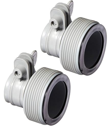 Valve A Piston Intex Lot 2 Valves à Piston Intex 38mm - Pour Piscine Hors Sol, Pompe Filtre Valve Piston 38mm