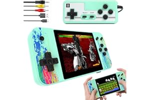 PLLYPE Retro Handheld Konsole, Gameboy Handheld Spielekonsole mit 800 Klassischen Spielen,3.5 Zoll-LCD-Bildschirm,Retro Gameboy Console Unterstützt 2 Spieler und Kann TV-Ausgang für Kinder Erwachsene