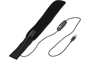 TIIYEE Objektivheizung USB, 5V Objektivwärmer Mit Temperaturregler Heizband Kamera Objektiv Okular Heizung Objektivheizer Antibeschlagvorrichtung Objektivheizungswärmer Feuchtigkeit Nebel Teleskop Schwarz